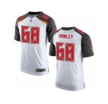 Men's Nike Tampa Bay Buccaneers #68 Joe Hawley Elite White NFL Jersey