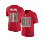 Men's Nike Tampa Bay Buccaneers #80 O. J. Howard Elite Red Rush NFL Jersey