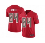 Men's Nike Tampa Bay Buccaneers #84 Cameron Brate Elite Red Rush NFL Jersey