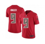Men's Nike Tampa Bay Buccaneers #9 Bryan Anger Elite Red Rush NFL Jersey
