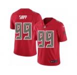 Men's Nike Tampa Bay Buccaneers #99 Warren Sapp Elite Red Rush NFL Jersey