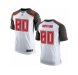 Men's Tampa Bay Buccaneers #80 O.J. Howard Nike White 2017 Draft Pick Elite Jersey