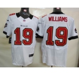 nike nfl jerseys tampa bay buccaneers #19 williams white[elite]