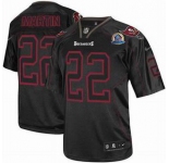 nike nfl jerseys tampa bay buccaneers #22 martin black[Elite lights out 50th Patch]