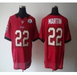 nike nfl jerseys tampa bay buccaneers #22 martin red[Elite 50th Patch]