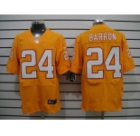 nike nfl jerseys tampa bay buccaneers #24 banrron yellow[Elite]