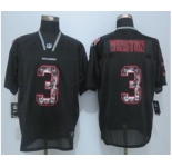 nike nfl jerseys tampa bay buccaneers #3 winston black[Elite united sideline]
