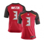 nike nfl jerseys tampa bay buccaneers #3 winston red[Elite]