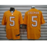nike nfl jerseys tampa bay buccaneers #5 freeman yellow[Elite]