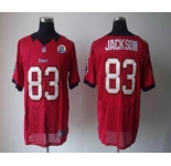 nike nfl jerseys tampa bay buccaneers #83 jackson red[Elite 50th Patch]