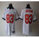 nike nfl jerseys tampa bay buccaneers #83 jackson white[Elite 50th Patch]