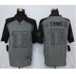Men Nike Tampa Bay Buccaneers #13 Mike Evans Gray Stitched Limited Jersey
