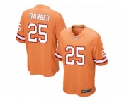 Men Nike Tampa Bay Buccaneers #25 Peyton Barber Limited Orange Glaze Alternate NFL Jersey