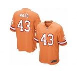 Men Nike Tampa Bay Buccaneers #43 T.J. Ward Limited Orange Glaze Alternate NFL Jersey