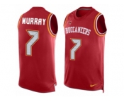 Men Nike Tampa Bay Buccaneers #7 Patrick Murray Limited Red Player Name & Number Tank Top NFL Jersey
