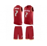 Men Nike Tampa Bay Buccaneers #7 Patrick Murray Limited Red Tank Top Suit NFL Jersey