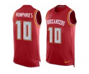 Men's Nike Tampa Bay Buccaneers #10 Adam Humphries Limited Red Player Name & Number Tank Top NFL Jersey