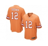 Men's Nike Tampa Bay Buccaneers #12 Chris Godwin Limited Orange Glaze Alternate NFL Jersey
