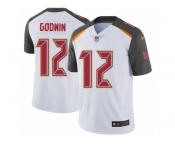 Men's Nike Tampa Bay Buccaneers #12 Chris Godwin Vapor Untouchable Limited White NFL Jersey