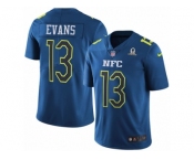 Men's Nike Tampa Bay Buccaneers #13 Mike Evans Limited Blue 2017 Pro Bowl NFL Jersey