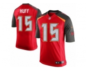 Men's Nike Tampa Bay Buccaneers #15 Josh Huff Limited Red Team Color NFL Jersey