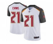 Men's Nike Tampa Bay Buccaneers #21 Justin Evans Vapor Untouchable Limited White NFL Jersey