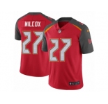 Men's Nike Tampa Bay Buccaneers #27 J.J. Wilcox Vapor Untouchable Limited Red Team Color NFL Jersey