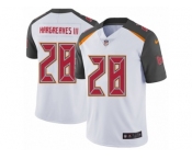 Men's Nike Tampa Bay Buccaneers #28 Vernon Hargreaves III Vapor Untouchable Limited White NFL Jersey