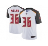Men's Nike Tampa Bay Buccaneers #36 Robert McClain White Vapor Untouchable Limited Player NFL Jersey