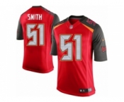 Men's Nike Tampa Bay Buccaneers #51 Daryl Smith Limited Red Team Color NFL Jersey