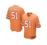 Men's Nike Tampa Bay Buccaneers #51 Kendell Beckwith Limited Orange Glaze Alternate NFL Jersey
