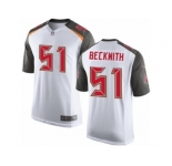 Men's Nike Tampa Bay Buccaneers #51 Kendell Beckwith Limited White NFL Jersey