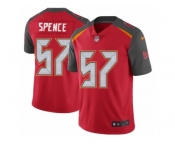 Men's Nike Tampa Bay Buccaneers #57 Noah Spence Vapor Untouchable Limited Red Team Color NFL Jersey