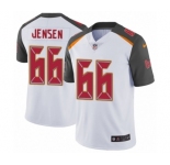 Men's Nike Tampa Bay Buccaneers #66 Ryan Jensen White Vapor Untouchable Limited Player NFL Jersey