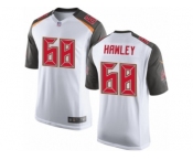 Men's Nike Tampa Bay Buccaneers #68 Joe Hawley Limited White NFL Jersey