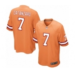 Men's Nike Tampa Bay Buccaneers #7 Chandler Catanzaro Limited Orange Glaze Alternate NFL Jersey