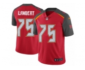 Men's Nike Tampa Bay Buccaneers #75 Davonte Lambert Vapor Untouchable Limited Red Team Color NFL Jersey