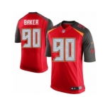 Men's Nike Tampa Bay Buccaneers #90 Chris Baker Limited Red Team Color NFL Jersey