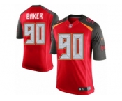 Men's Nike Tampa Bay Buccaneers #90 Chris Baker Limited Red Team Color NFL Jersey