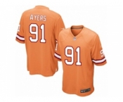 Men's Nike Tampa Bay Buccaneers #91 Robert Ayers Limited Orange Glaze Alternate NFL Jersey