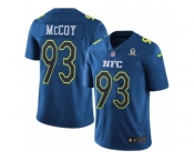 Men's Nike Tampa Bay Buccaneers #93 Gerald McCoy Limited Blue 2017 Pro Bowl NFL Jersey