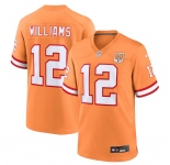 Men's Tampa Bay Buccaneers #12 Doug Williams Orange Limited Stitched Jersey