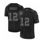 Men's Tampa Bay Buccaneers #12 Tom Brady Black 2019 Salute to Service Limited Jersey