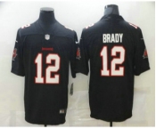 Men's Tampa Bay Buccaneers #12 Tom Brady Black 2020 NEW Vapor Untouchable Stitched NFL Nike Limited Jersey