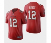 Men's Tampa Bay Buccaneers #12 Tom Brady Red 2020 Vapor Limited Jersey