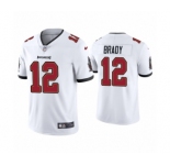 Men's Tampa Bay Buccaneers #12 Tom Brady White Vapor Limited Jersey
