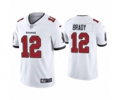 Men's Tampa Bay Buccaneers #12 Tom Brady White Vapor Limited Jersey
