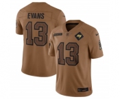 Men's Tampa Bay Buccaneers #13 Mike Evans 2023 Brown Salute To Service Limited Football Stitched Jersey