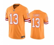 Men's Tampa Bay Buccaneers #13 Mike Evans Orange 2023 F.U.S.E. Throwback Limited Stitched Jersey