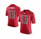 Men's Tampa Bay Buccaneers #13 Mike Evans Red Color Rush Limited Jersey